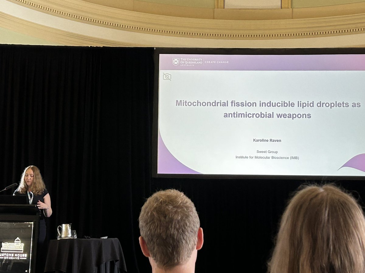 Karoline Raven (@karolinedraven) on Twitter photo Fantastic day attending the <a href="/IMBatUQ/">Institute for Molecular Bioscience</a> Centre for Superbug Solutions Symposium and hearing the amazing science happening at our institute. I am extremely grateful to have had the opportunity to share my work 😊 Fantastic day attending the <a href="/IMBatUQ/">Institute for Molecular Bioscience</a> Centre for Superbug Solutions Symposium and hearing the amazing science happening at our institute. I am extremely grateful to have had the opportunity to share my work 😊