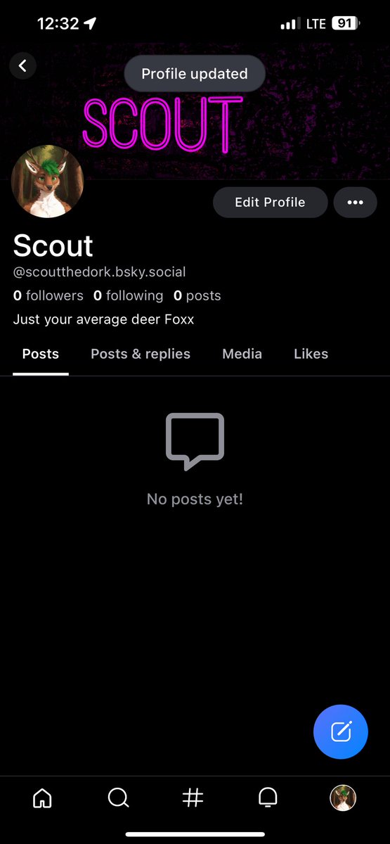 ScootTheDork's tweet photo. I forgot to mention but I’m on blusky now :) https://t.co/lxXE9Jayju