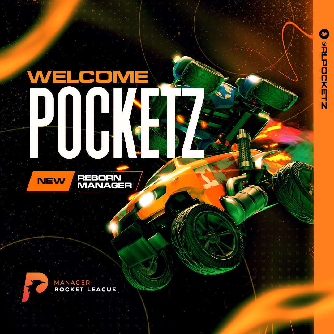 🚀Exciting News🚀 
-
We're thrilled to unveil our newest addition to Reborn Titans! Our Rocket League dream team is now under the expert guidance of <a href="/RLPocketZ/">PocketZ</a> ! Get ready for more unforgettable moments, and Welcome aboard, <a href="/RLPocketZ/">PocketZ</a> 🔥 
-
#RebornTitans #RocketLeague #RLO