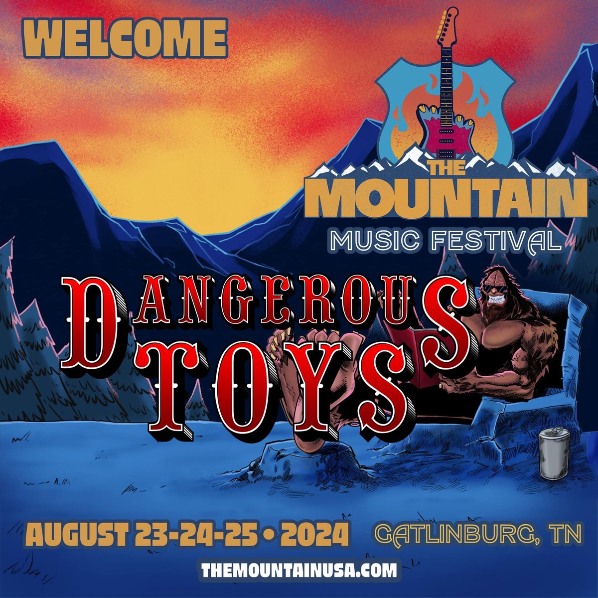 Dangerous Toys prepare for 2024. March 2-7-Miami,FL.- Monsters of Rock Cruise. May 16-Austin, TX.- Come and Take it Live- supporting Armored Saint. May 17 - Dallas, TX.-The Granada Theater supporting Armored Saint. Aug. 23-25- Gatlinburg, TN.-The Mountain Music Festival