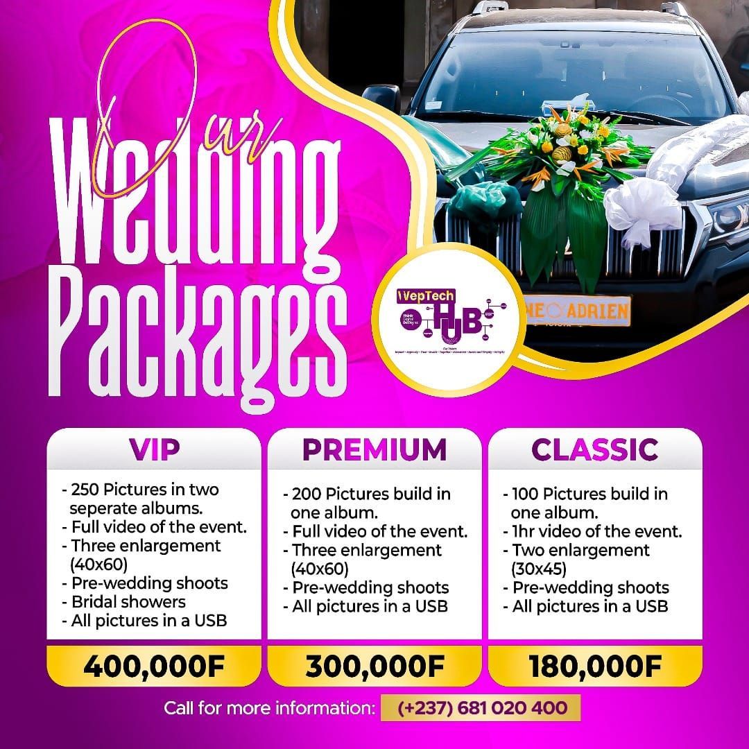 EMBER MONTHS are for Weddings 
💍 Love is in the air! 💕✨ Are you dreaming of the perfect wedding?
Look no further than WepTech Hub , we have it all covered. Let us make your special day absolutely magical. 💐✨💍 #WeddingDreams #WepTechHub