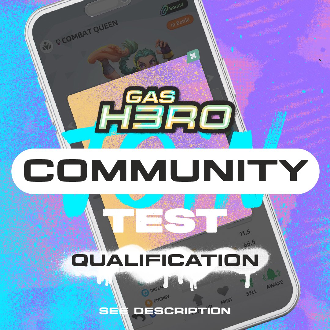 kasotu2525's tweet photo. #GASHERO

全世界期待のWeb3ソーシャルNFTゲーム。
クローズドβテストが始まるので、テスターを募集します！

✅テスト期間：11月24日～12月8日
✅人数：3名まで
✅条件：RT+いいね

ギルド等で盛り上がってますが、まったりしたい人向け。
当選者で攻略情報などシェアしてくれる人にはNFT🎁検討中！ https://t.co/dT9T2Tgy8F