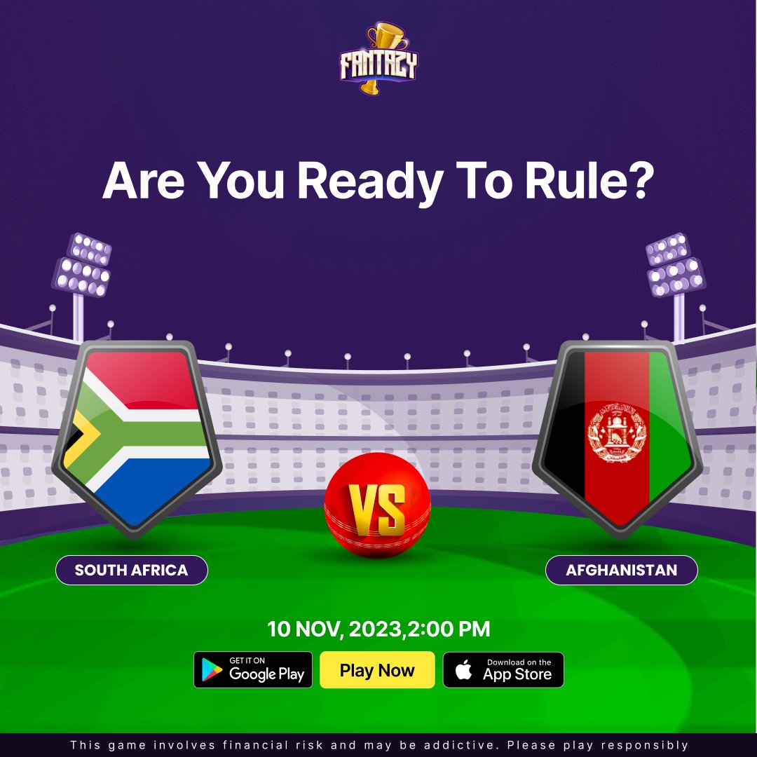 Pakistan and the Netherlands have conceded 300 in the tournament three times each, Australia, New Zealand, Bangladesh and Sri Lanka twice, and England and South Africa once. Afghanistan? Zero. Will they break the 0 today? Join this Match Now fantazy.page.link/H3Xd
