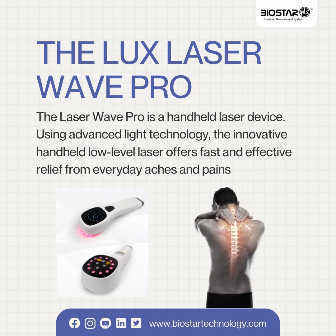 nlstechnology's tweet photo. Get quick pain relief with Lux Laser Wave Pro! No prescription is required – just visit https://t.co/ps2u4I08vw. Direct message us for a detailed product guide! 

Explore the product further at: https://t.co/Yp09fgjdu7

 #biostarnls #luxlaserwavepro #painreliever https://t.co/MzbXgiUq0N