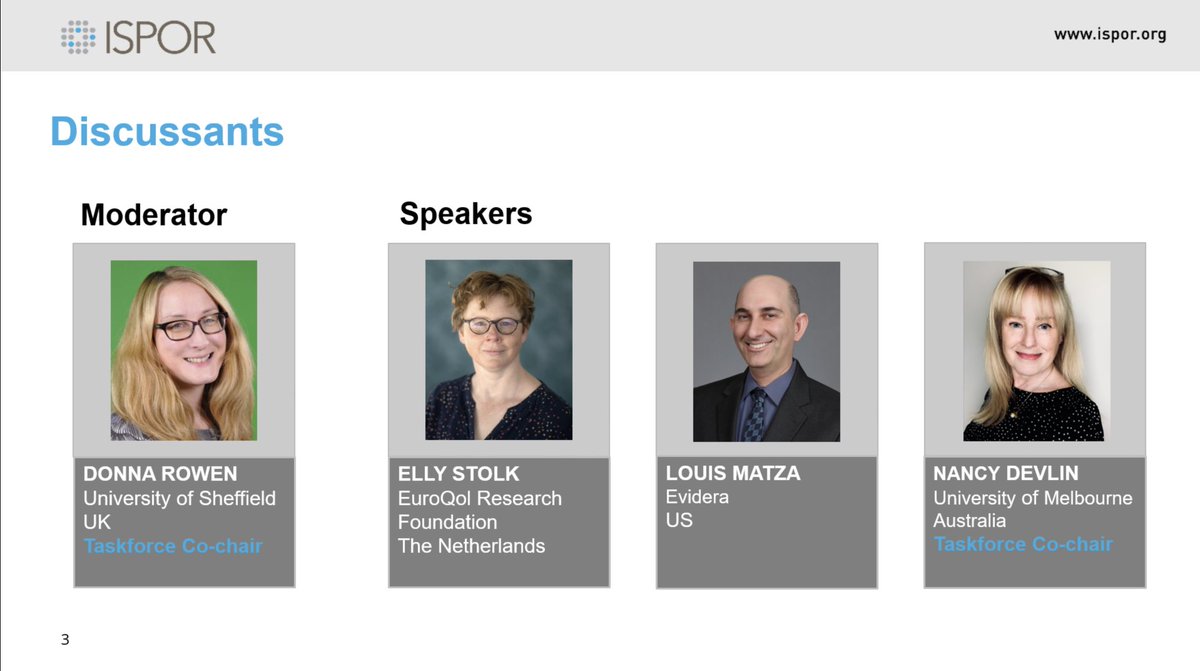 How should we value child HRQoL? We'll be presenting the @ISPORorg Taskforce on Pediatric Utilities at #ISPOREurope. @donna_rowen @stolk_elly @ErnestHLaw @laprosser @koonalshah @kmdalziel @JoWolffBSG @EMolsen_David Details: Monday 13th, 13.15 - 14.15pm