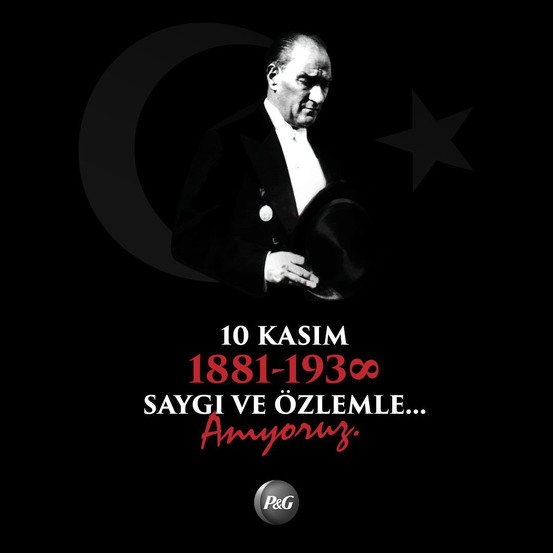 Cumhuriyetimizin kurucusu Ulu Önder Mustafa Kemal Atatürk’ü ölümünün 85. yıl dönümünde saygı ve minnetle anıyoruz. #10Kasım ∞