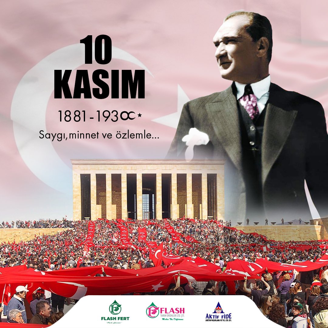 Vefatının 85. yılında Cumhuriyetimizin kurucusu Mustafa Kemal Atatürk’ü sevgi, saygı özlemle anıyoruz.
 🙏🏼🇹🇷

#10kasım #atatürk #mustafakemalatatürk