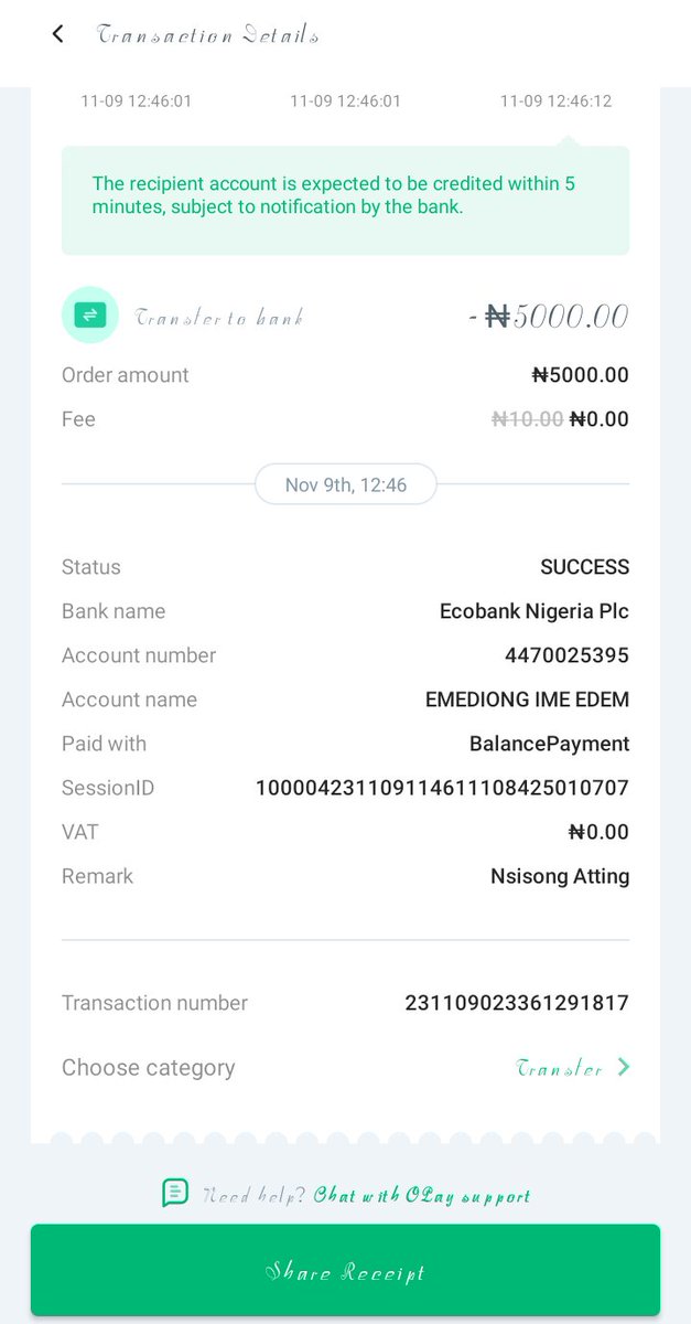 DesmondAtting's tweet photo. @OPay_NG @OPay_NG credit the accounts or reverse my fund. It's not funny, making me now look like a fool saying I sent and they haven't seen but see every other person's transactions done to them since yesterday at 12pm.

Do something about it😏 https://t.co/q8GIb1gAl7