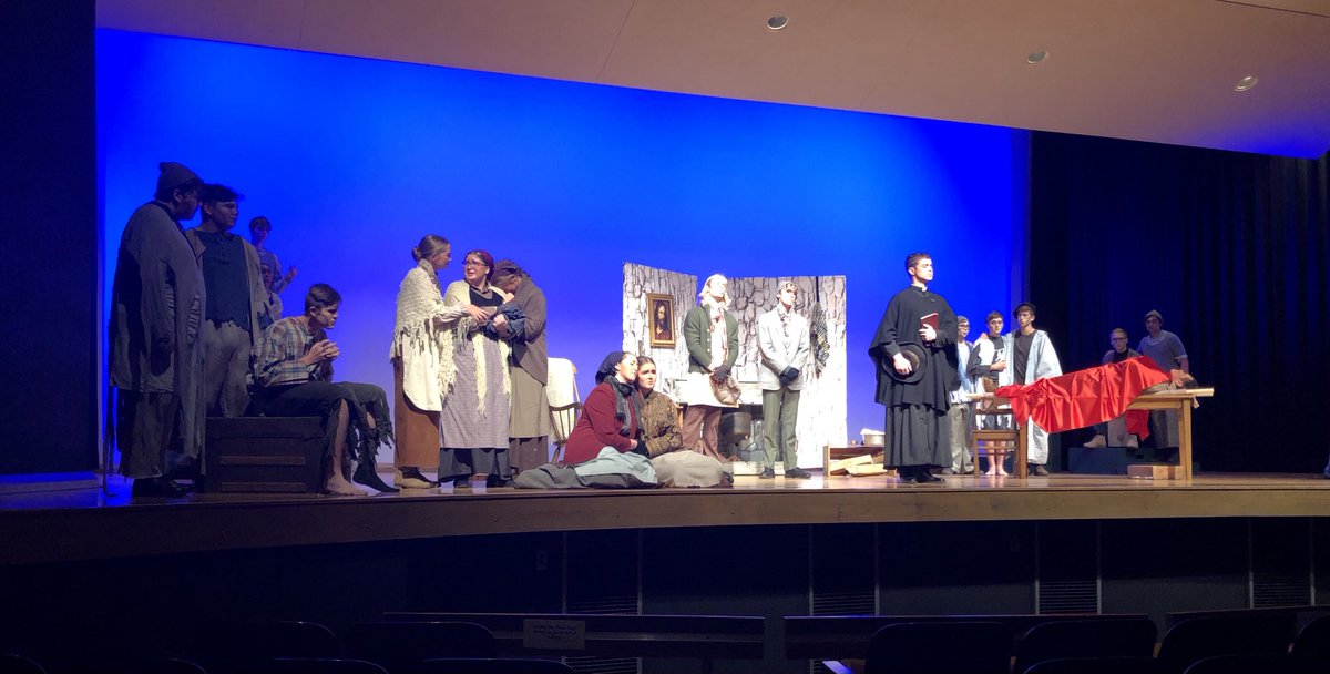 We had a great day in Cozad to start our season!

Cozad One-Act Festival Results:

Best Ensemble Award! 🌊🎉

Outstanding Actors 🎭
Ansley Harvey
Kimberly Evans
Atticus Miller
Jorja Pohlmeier 
Sam Elge
Lena Groetzinger
Sofia Hendrickson