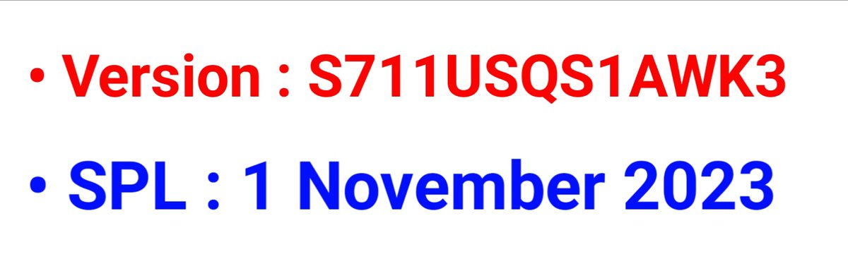 TechActivist666's tweet image. Samsung Galaxy S23 FE gets November 2023 Security Update

🔥Available : US 🇺🇸 (Locked Models)

#Samsung
#GalaxyS23FE
#November2023Update