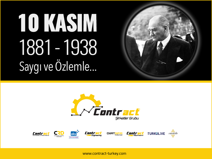ContractTurkey's tweet photo. Saygı ve Özlemle Anıyoruz. #10Kasım https://t.co/JbmibvSCab