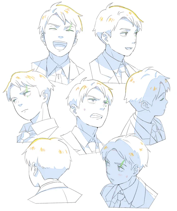 「#鬼太郎誕生 ゲゲゲの謎」水木の表情設定の一部が追加で公開されました! どの表情も楽しく描きました せっかくなので、宣伝には使われないであろう設定も追加で掲載させて頂きます(掲載許可得済み) #ゲゲゲの鬼太郎