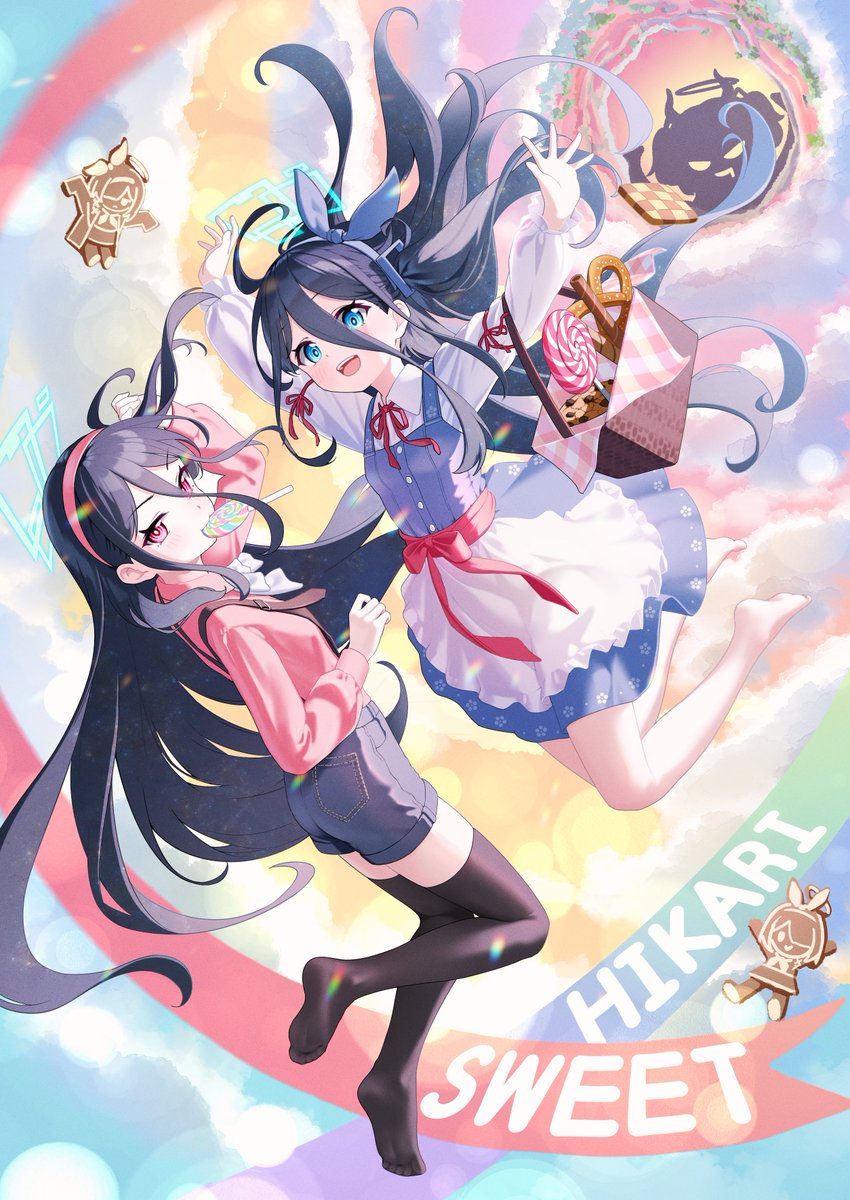 ブルアカ「#ブルアカHIKARI X SWEET 」|SuperSugarのイラスト