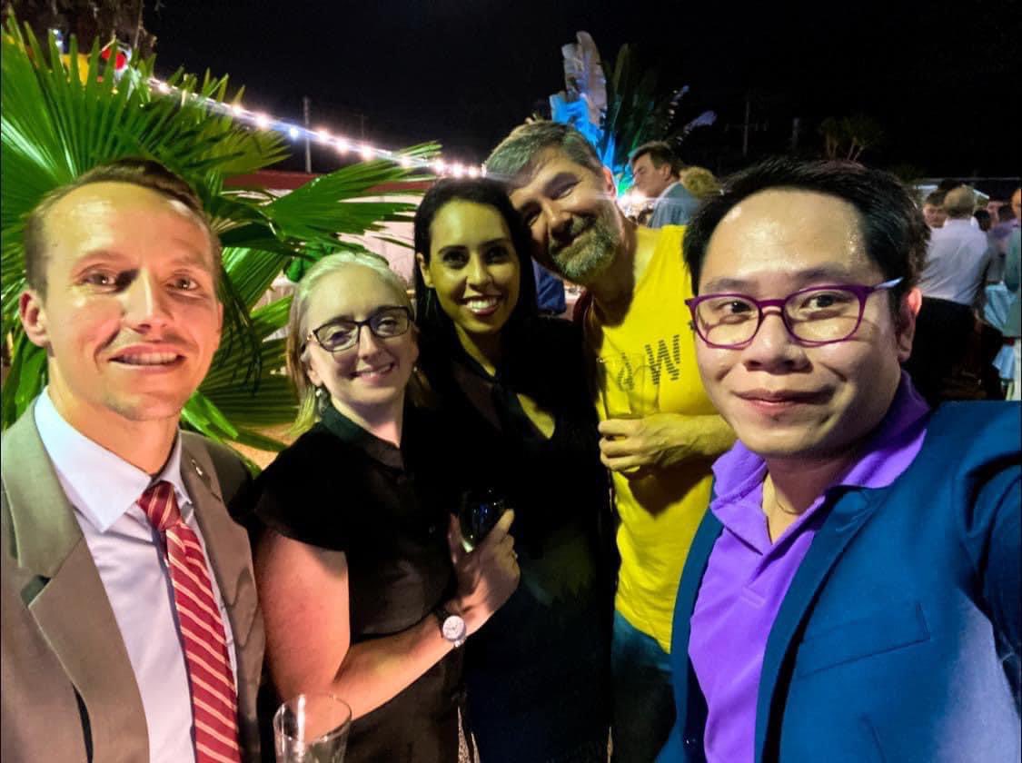 Proudtobeuslaos's tweet image. Founder/President - @Ananbouapha would like to thank #Germanyinlaos for the invitation to celebrate your meaningful day 🙏🇩🇪

It was good to have a conversation with Vice-Minister of Foreign Affairs - #ຮອງລັດຖະມົນຕີ ກະຊວງ ການຕ່າງປະເທດ about the #IDAHOBIT2023 and met with Vice…