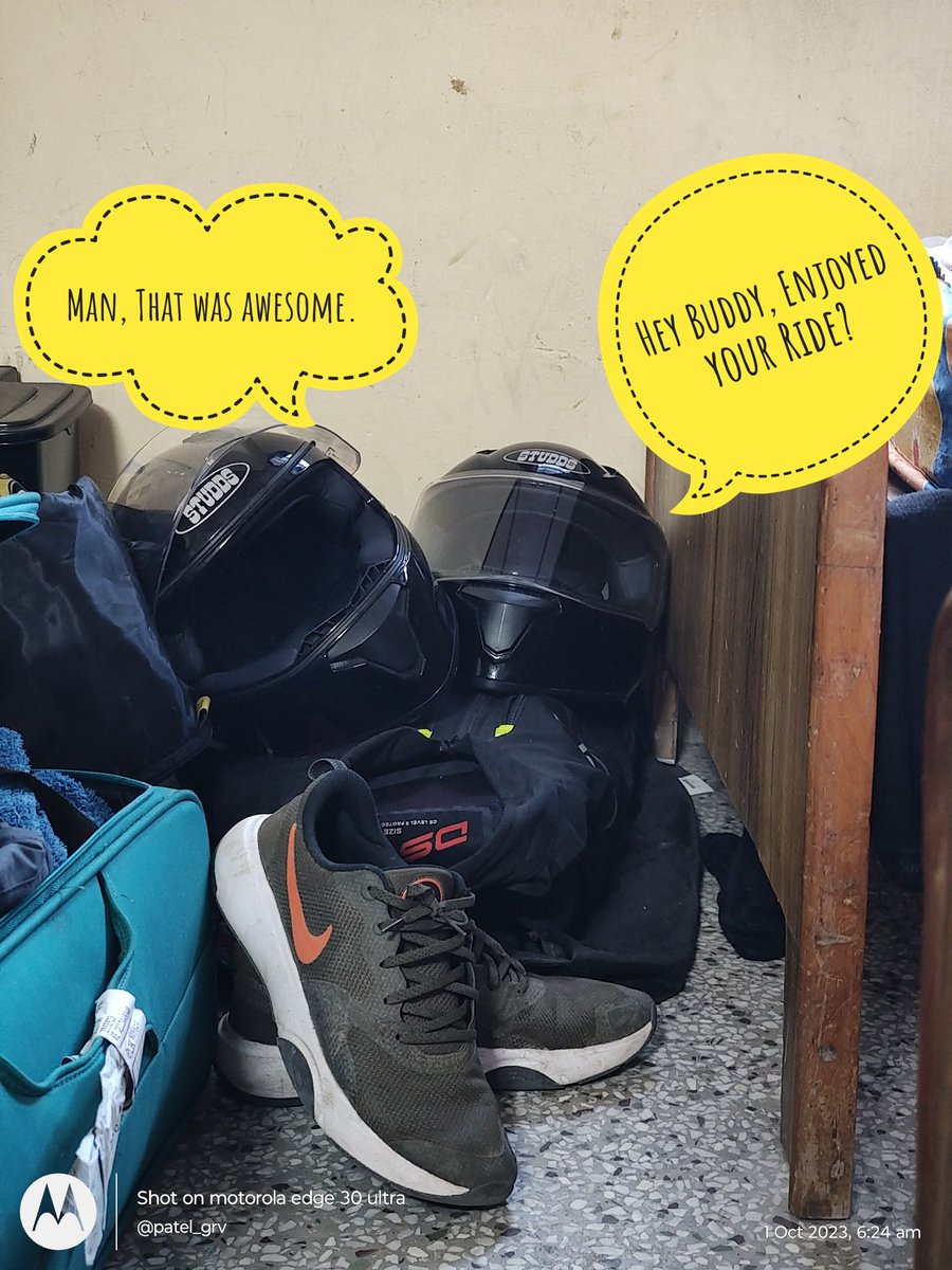 patel_grv's tweet photo. Our Things were also enjoying with us.
Here is the proof 😜
#RideWithTheArmy https://t.co/VUTQLoUf3s