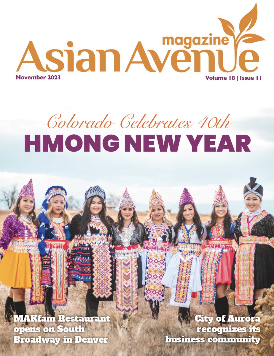 Colorado celebrates the 40th anniversary of the Hmong New Year
issuu.com/asianavemag/do…