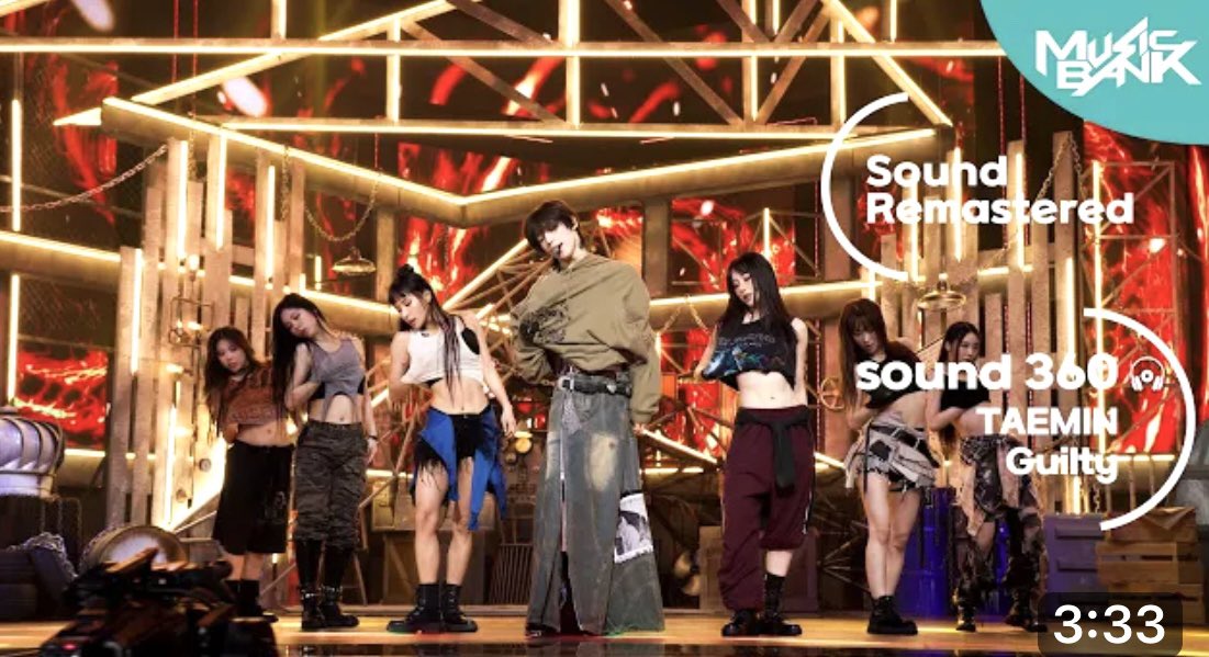 뮤직뱅크,태민(TAEMIN)
‘Guilty’ 
입체음향 리마스터링
제작일 : 2023.11.9(By H.R.Kim)

youtu.be/vSxECEHVTp8?si…

#태민 #TAEMIN #Guilty #사운드360 #가수 #음악 #케이팝 #뮤직뱅크 #MusicBank