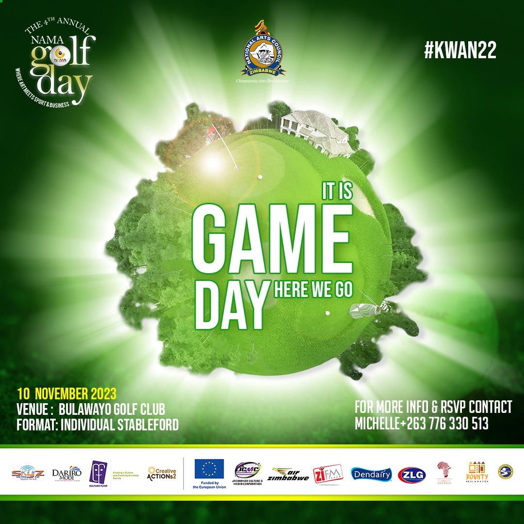 namaszim's tweet photo. ... Ladies and Gentlemen the big day has arrived🏌️‍♂️🎭

Hope to see you out on the green⛳🏌️‍♂️

Next up Bulawayo Golf Club⛳😎

#KWAN22 #NAMA22 #NAMAKWAN22 #NAMA22BYO #NAMA22GOLFDAY #GOLFDAYKWAN22 #NAMAGOLFDAY https://t.co/7w3pZNEtqS