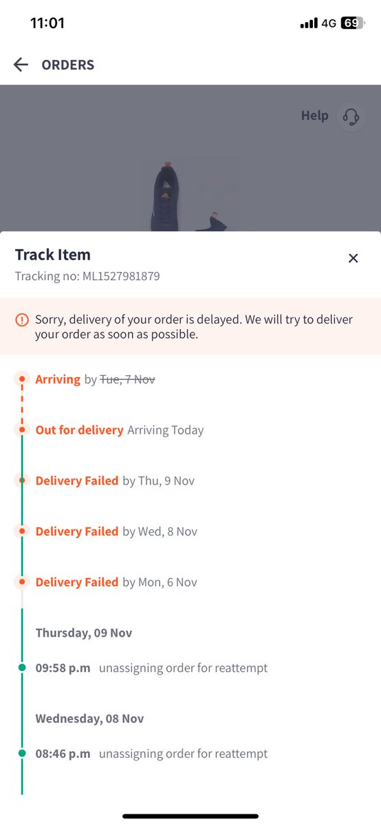 immohya's tweet image. Can anyone guess the exact delivery date on behalf of @myntra @MyntraSupport 

#Falsecommitment #CustomerExperience
