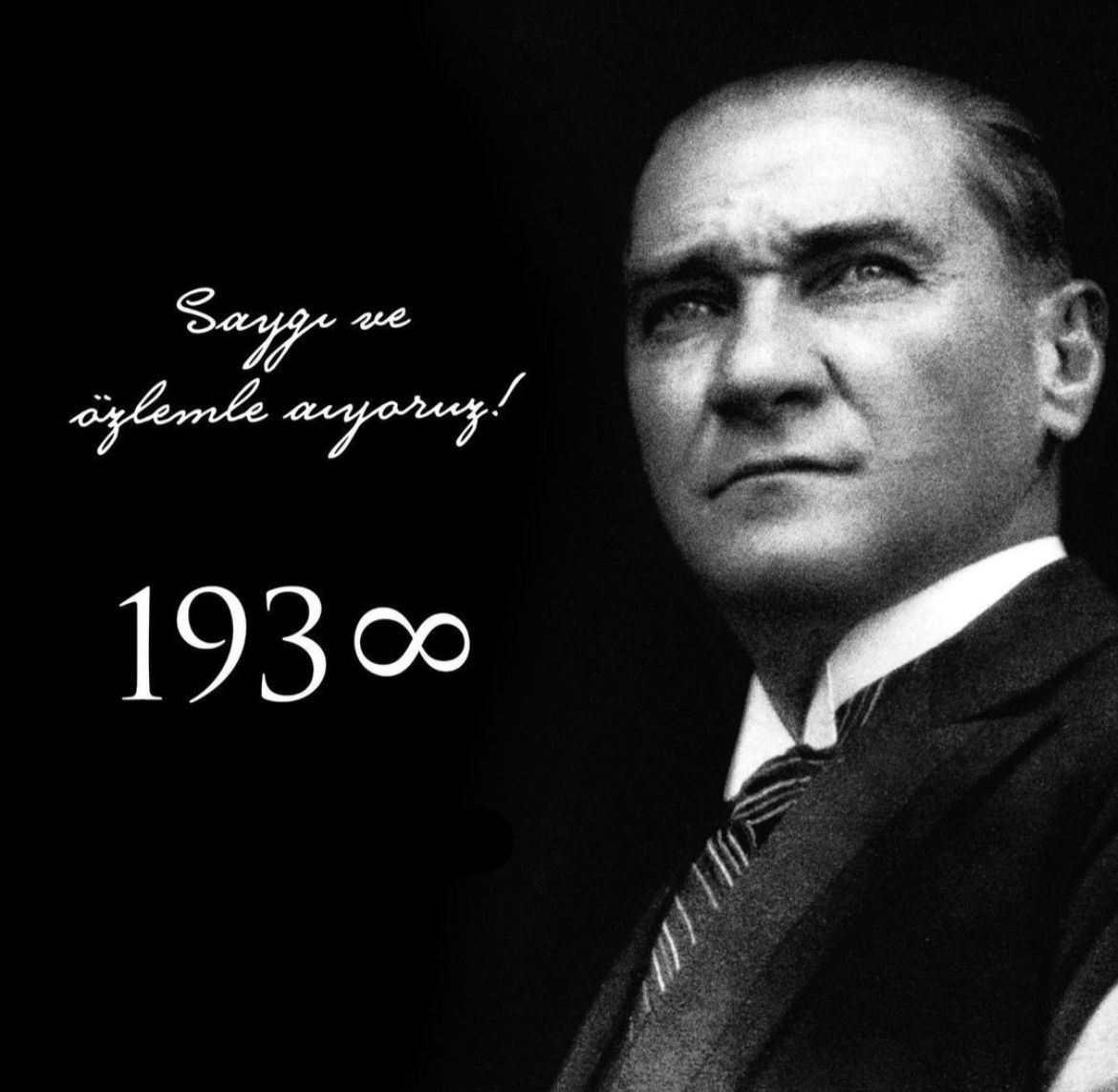 Ulu Önderimiz Mustafa Kemal Atatürk’ü Saygı ve Özlemle Anıyoruz.  #10Kasim