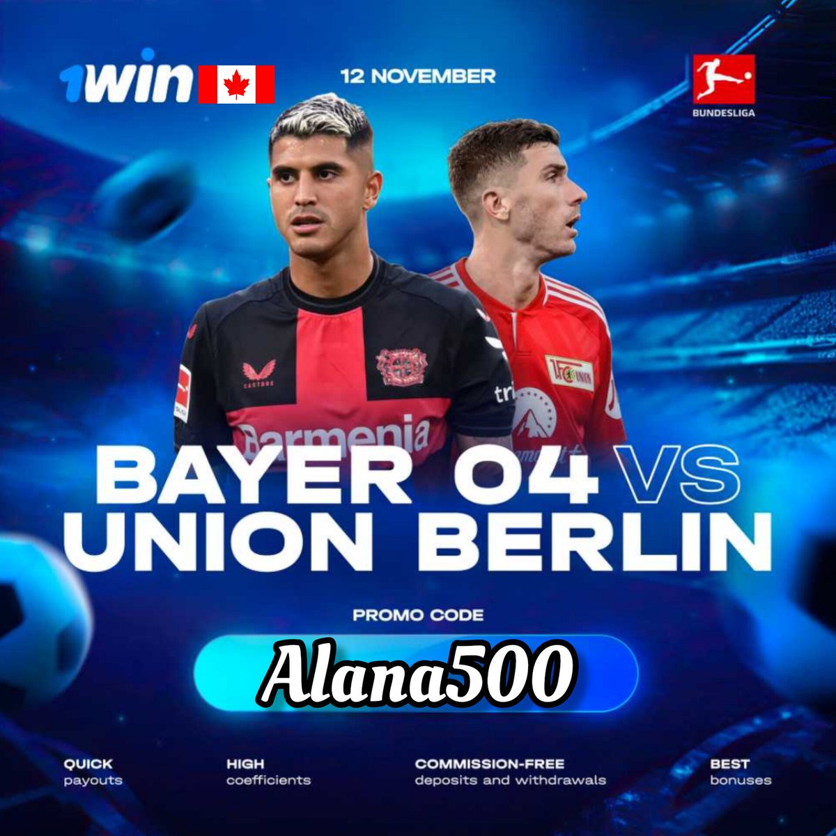 Details in my profile🚀
#Twitter #X #win #1Win #BONUS #casinobonus #casinoonline #Canada #games #sport #casino #football #GamblingTwitter #Casino #Betting #nsfwtwt #Hockey #soccer #Sportsbetting #basketball #UFC #UEFA #NBA