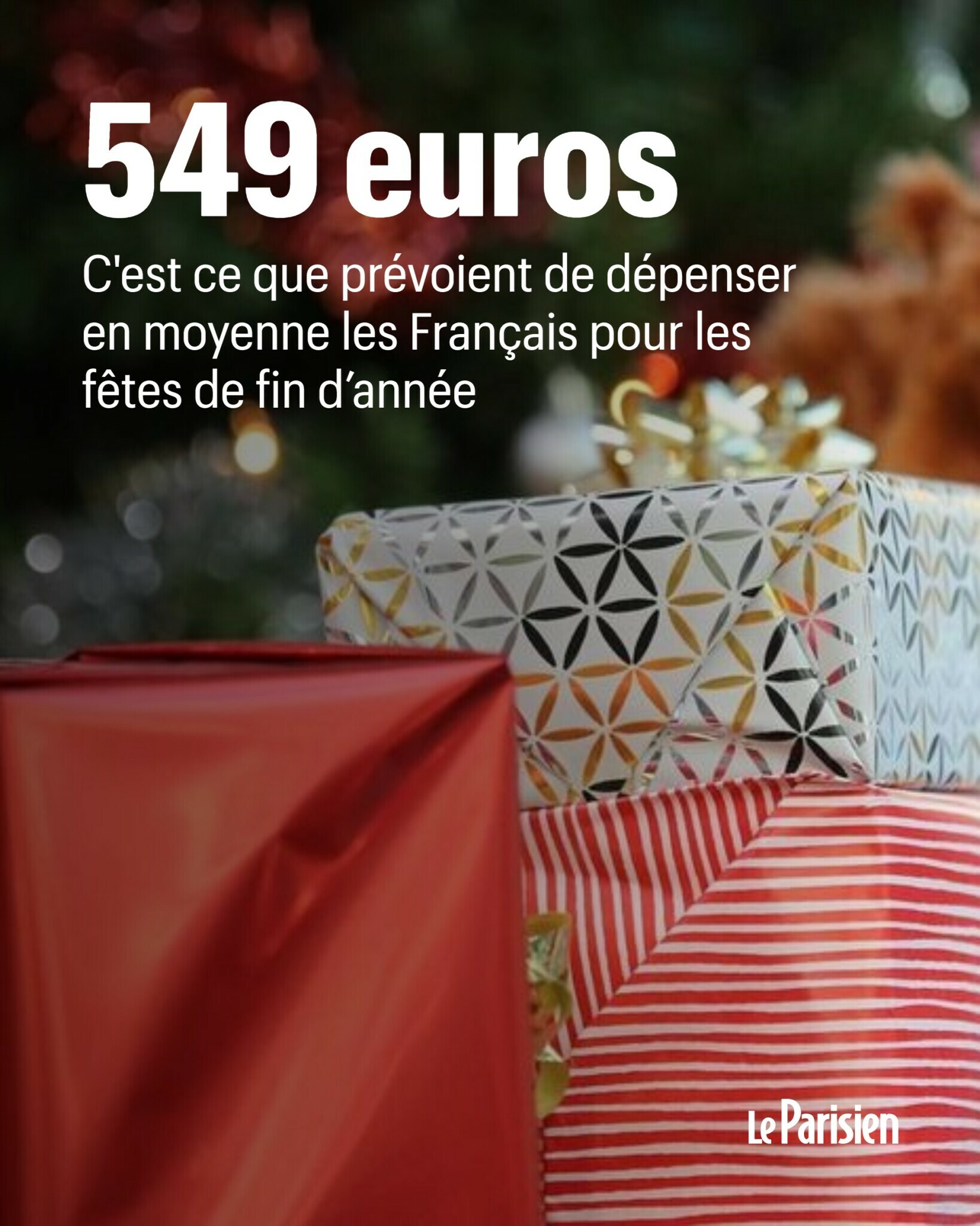 Cadeaux de Noël: le budget légèrement en baisse pour les Français