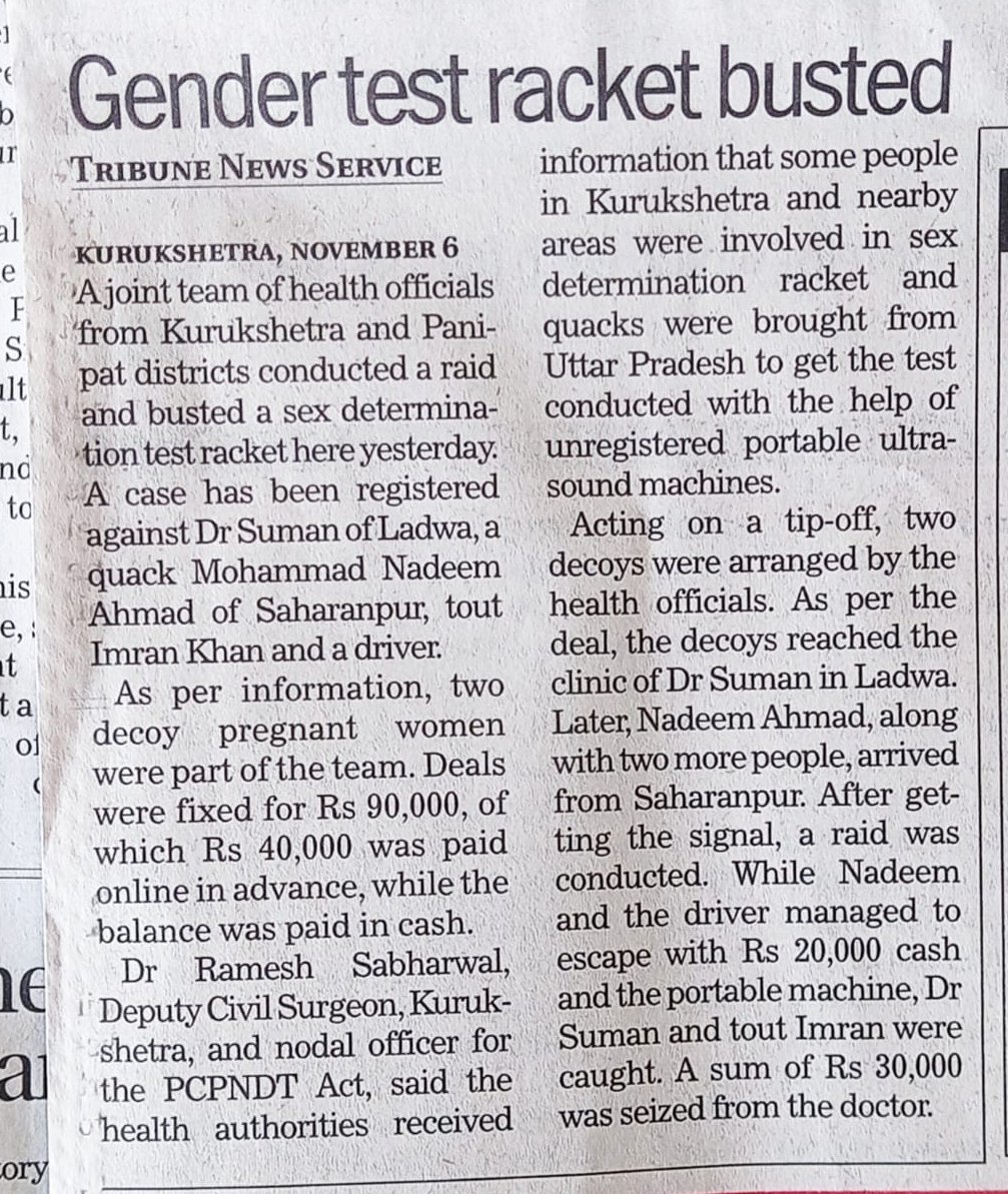 With headlines like these still plaguing us, it is imperative that we join hands to stand against gender-biased sex selection. Girls Count is on a mission to tackle the problem at its roots.

#GirlsCount #genderequality