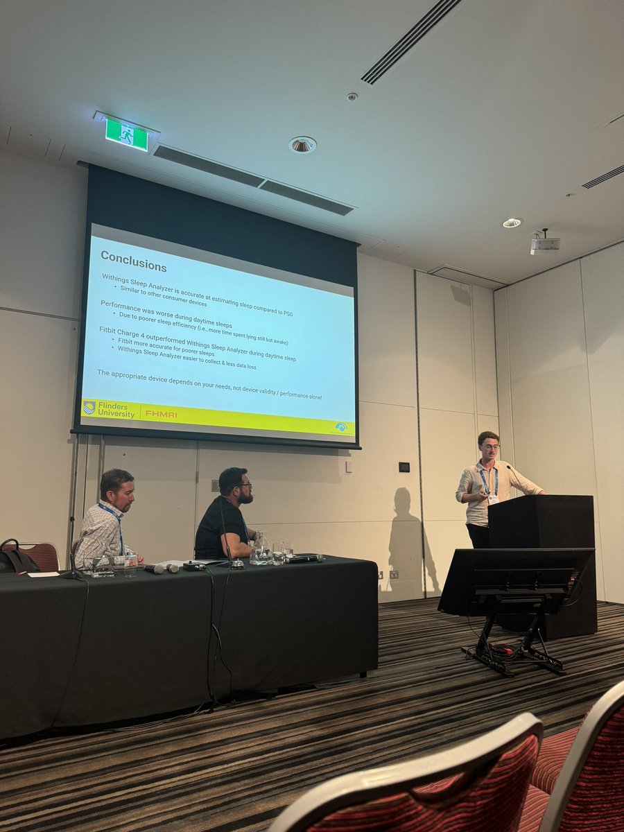 SDU23 <a href="/MannersJack/">Jack Manners</a> talking devices with a presentation on <a href="/Withings/">Withings</a> sleep analyser’s accuracy of sleep staging #SDU23
