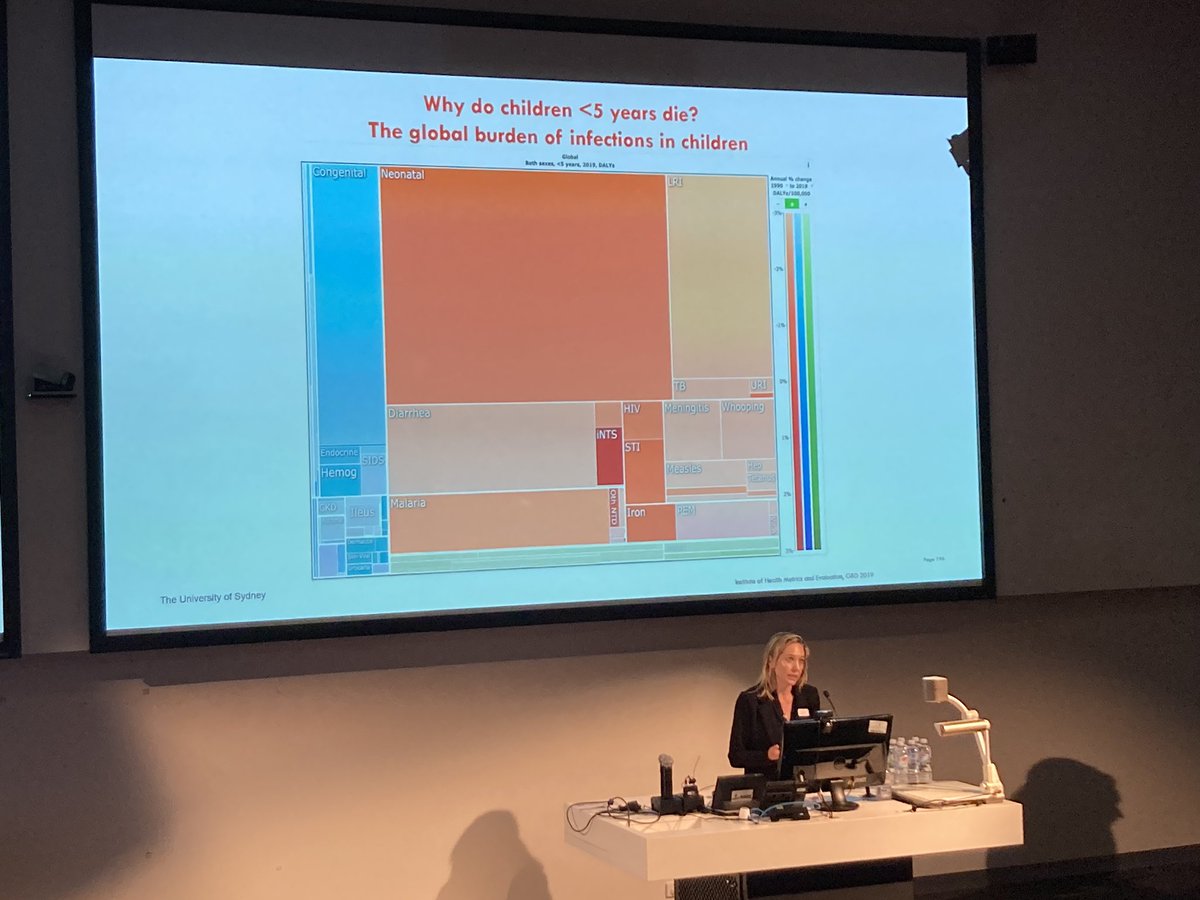 @merusheel @syd_health @ramonshaban Another highlight @phoebwill presenting work on #AMR in children and regional capacity building 👏