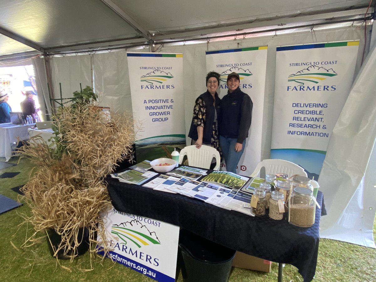 Come say hi to us at the Albany Ag Show today and tomorrow!! 

You’ll find us in the ag focus tent with <a href="/EldersLimited/">Elders</a> <a href="/SouthCoastNRM/">South Coast NRM</a> <a href="/WAFarmers/">WAFarmers - Paddock to Parliament</a> <a href="/OHCG_inc/">Oyster Harbour Catchment Group Inc</a>
