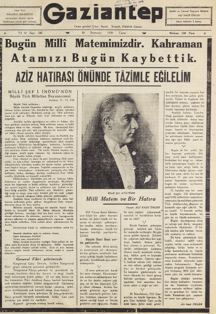 Hiç bitmeyecek sevgi, saygı ve özlemle.. 

#10kasım