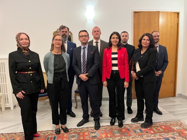 AliAlkisTR's tweet photo. 🌐 Thrilled to co-host @TheGCSP's the Global Alumni Networking Night (GANN) event in Ankara, thanks to the incredible support from the Swiss Embassy Ankara!
🕊️ Grateful for the opportunity to contribute to the global dialogue!
#GCSPGANN #GCSPAlumni @gcsp_alumni https://t.co/j12Xx8JQNO