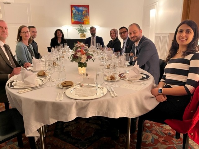AliAlkisTR's tweet photo. 🌐 Thrilled to co-host @TheGCSP's the Global Alumni Networking Night (GANN) event in Ankara, thanks to the incredible support from the Swiss Embassy Ankara!
🕊️ Grateful for the opportunity to contribute to the global dialogue!
#GCSPGANN #GCSPAlumni @gcsp_alumni https://t.co/j12Xx8JQNO