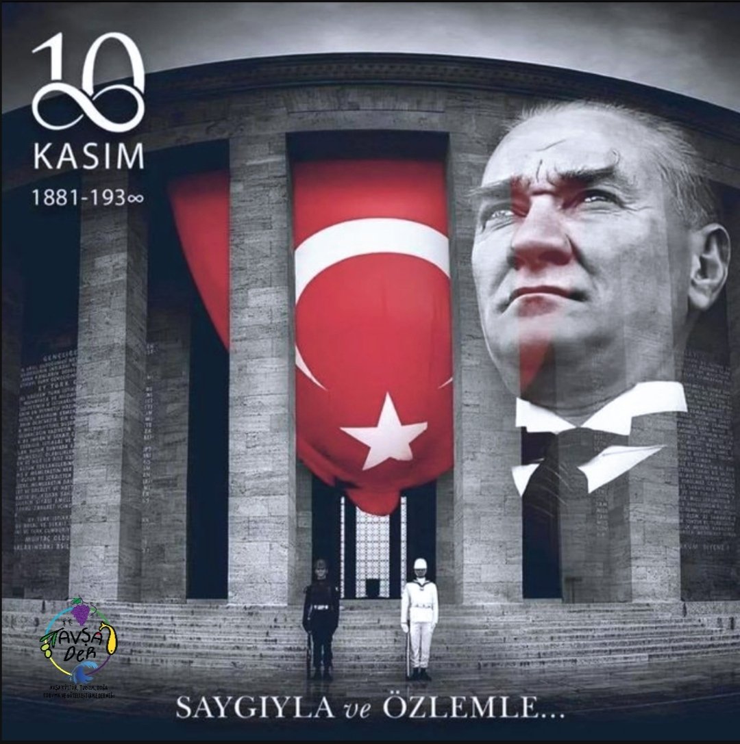 avsader's tweet photo. Türkiye Cumhuriyeti'nin kurucusu atamız Gazi Mustafa Kemal Atatürk, aramızdan ayrılışınızın 85. yılında sevgi, saygı, özlem ve minnetle anıyoruz. https://t.co/NbmrrHar7J