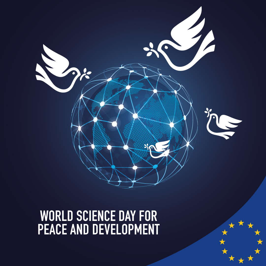 We celebrate World Science Day for Peace and Development. EU is engaged in opportunities for research corporations.  Horizon Europe is the EU’s key funding program for research and innovation and  Erasmus+ education programs. #ScienceForPeace #WorldScienceDay  <a href="/EUErasmusPlus/">Erasmus+</a>