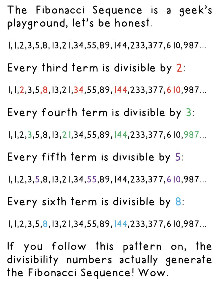 Another incredible Fibonacci fact from the start of the latest #MathsNewsletter! 🤯