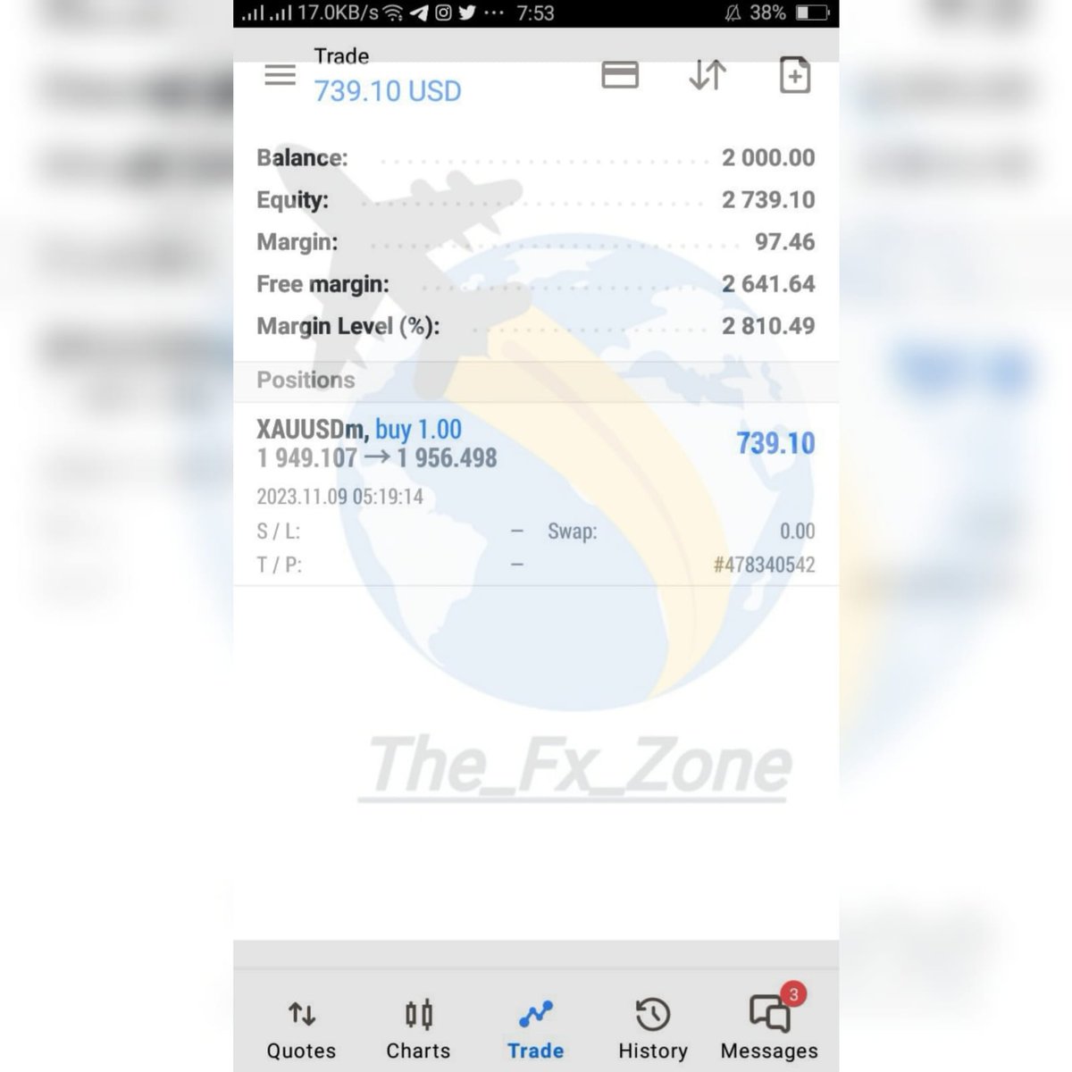 Wanted to get Handsome Profits Within a Week….??
t.me/+SuZ65as5vgf_X…
👉🏻 Forex Account Management
👉🏻Perfect entries
👉🏻 Forex Signals
👉🏻Work on client demand
👉🏻Use proper risk management 
👉🏻Weekly base work
t.me/+SuZ65as5vgf_X…
#forex  #forextrader  #forexsignal