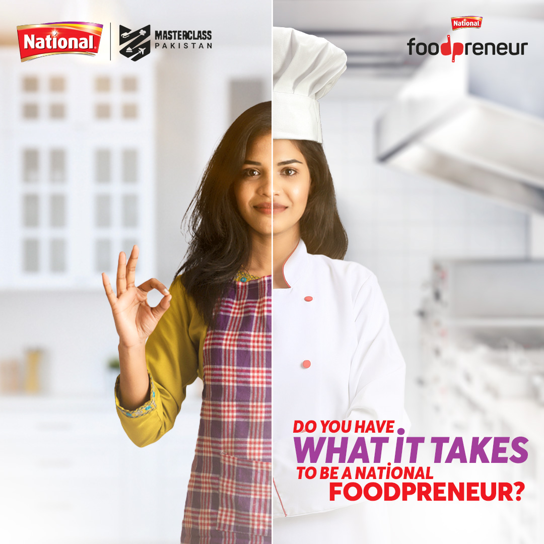 NationalFoodLtd's tweet image. From Home Cook to Culinary Pro! 👩‍🍳✨ Registrations are now open for the National Foodpreneur Program.

Apply now!
Form link: bit.ly/40snwd1
Registrations close on 24 November 2023

#NationalFoodpreneur #NationalFoods #CulinarySuccess #MasterClassPakistan