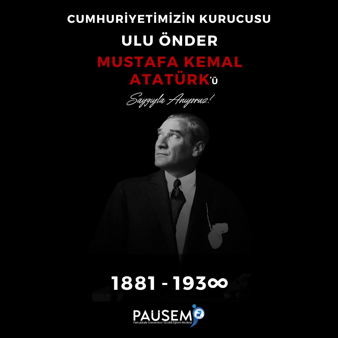 PausemPau's tweet photo. Ata’mızı saygıyla, sevgiyle, minnetle, özlemle anıyoruz…
@pauedutr https://t.co/fZhsLyBFg1