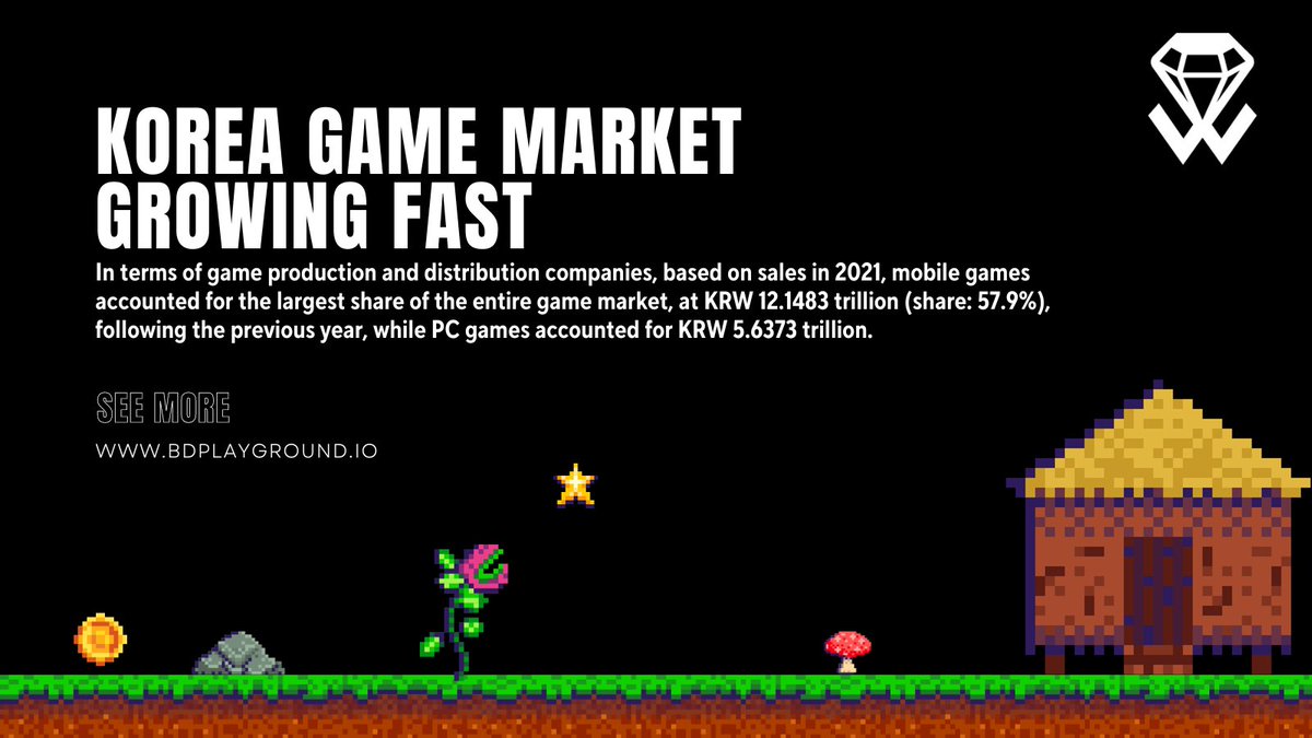 💡In terms of game production and distribution companies, 💁based on sales in 2021, mobile #games accounted for the largest share of the entire game market📊