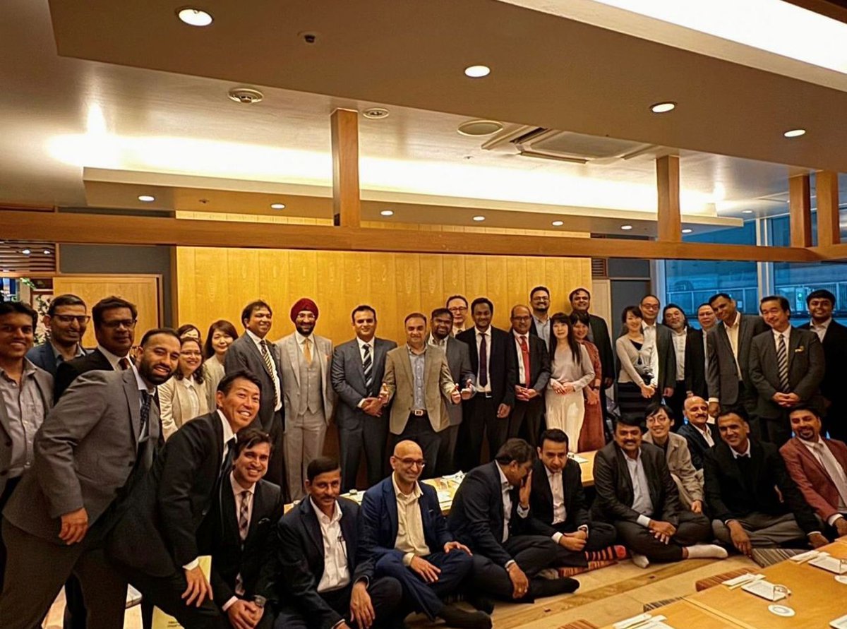 mohitjoshi74's tweet photo. Just wrapped up an incredible visit to Japan! 

I got the chance to meet and interact with our amazing team, which includes our valued partners, and customers. Quite impressed with how our team here has been embodying our commitment towards becoming more than just a service provider but a strategic partner for our customers – a mindset that allows us to nurture our relationships with our clients and partners in this region. Keep Rising, team #TechMJapan.