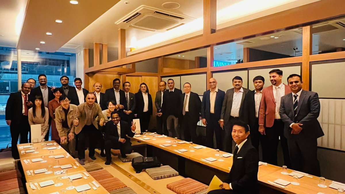 mohitjoshi74's tweet photo. Just wrapped up an incredible visit to Japan! 

I got the chance to meet and interact with our amazing team, which includes our valued partners, and customers. Quite impressed with how our team here has been embodying our commitment towards becoming more than just a service provider but a strategic partner for our customers – a mindset that allows us to nurture our relationships with our clients and partners in this region. Keep Rising, team #TechMJapan.