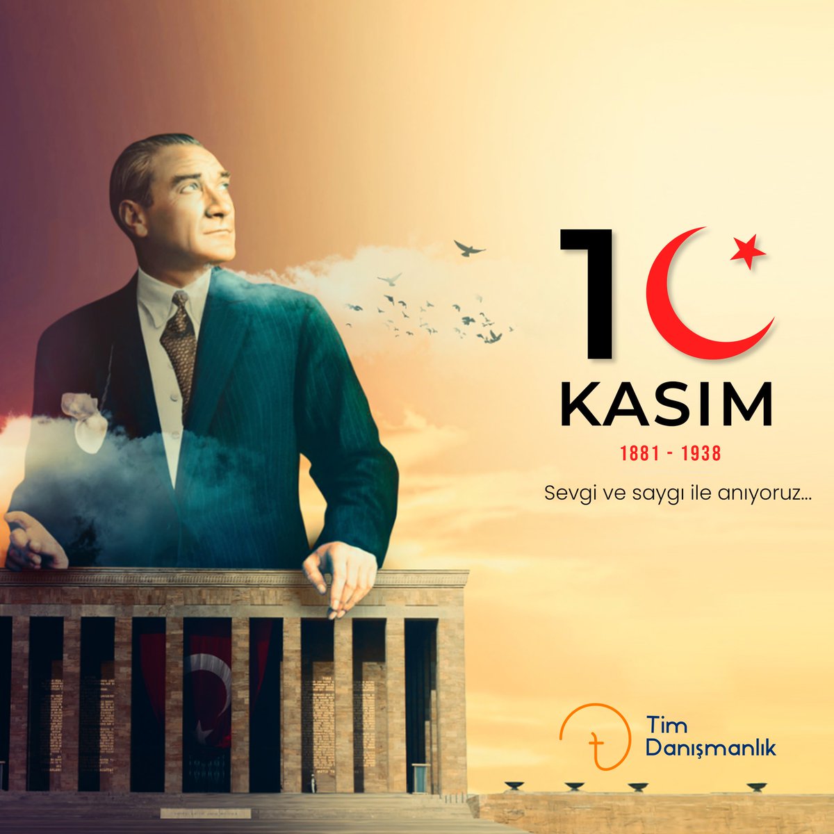 Cumhuriyetimizin kurucusu Ulu Önder Gazi Mustafa Kemal Atatürk'ü, aramızdan ayrılışının 85. yıl dönümünde saygı, sevgi ve özlemle anıyoruz. 🙏🖤 #10kasım #10kasım1938