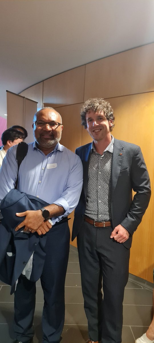 A stimulating conversation! Thank you <a href="/AmbGlobalHealth/">Office of Australia's Ambassador for Global Health</a>