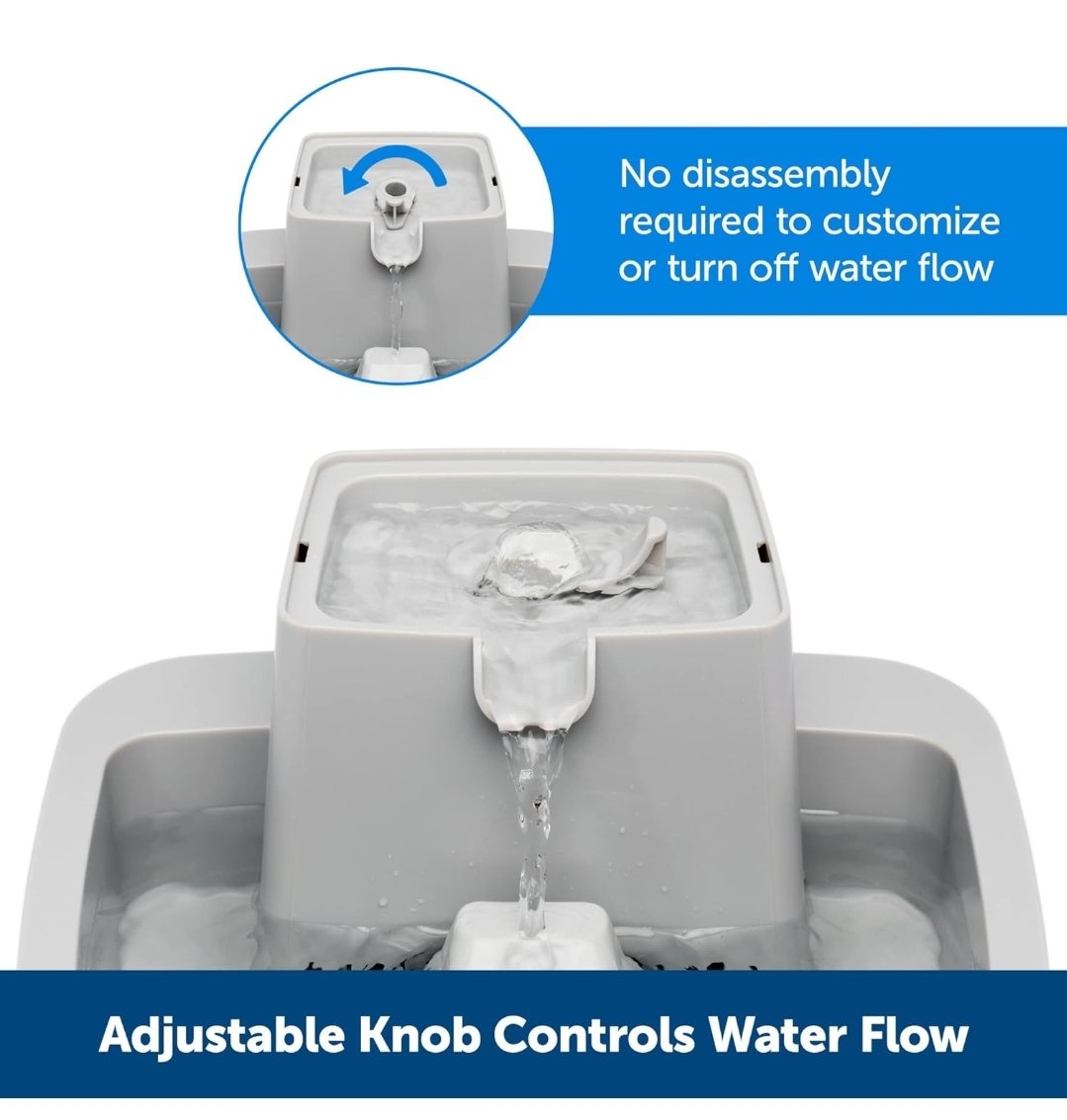 Check out this water fountain bowl for you're pets $66 reg. $74

amzn.to/47paDSZ