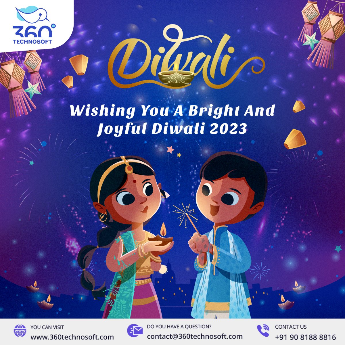 360technosoft's tweet image. Lighting up the Festival of Lights with Joy, Love, and Endless Celebrations! 🪔✨ Happy Diwali to All!

#diwalidelights  #festivaloflights  #diwalicelebrations #diwaliwishes   #festivevibes  #familytraditions  #loveandlight