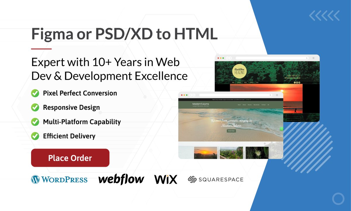 EntroutWeb's tweet photo. Check out my Gig on Fiverr: convert figma or PSD files into HTML with exact precision https://t.co/Clg8M4bbfz 

#FiverrGig #Figma #AdobeXD #PSD #HTML5 #CSS3 #JavaScript #PHP #AJAX #WordPress #Webflow #Wix #Squarespace https://t.co/gS0u5jsmT8