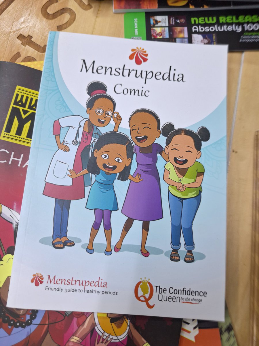 Menstrupedia Comic is the perfect guide for girls 9+. It's fun, packed with stories and cartoons, answering all period questions. A must-read for girls entering puberty!

nuriakenya.com/product/menstr…

KShs1,000.00