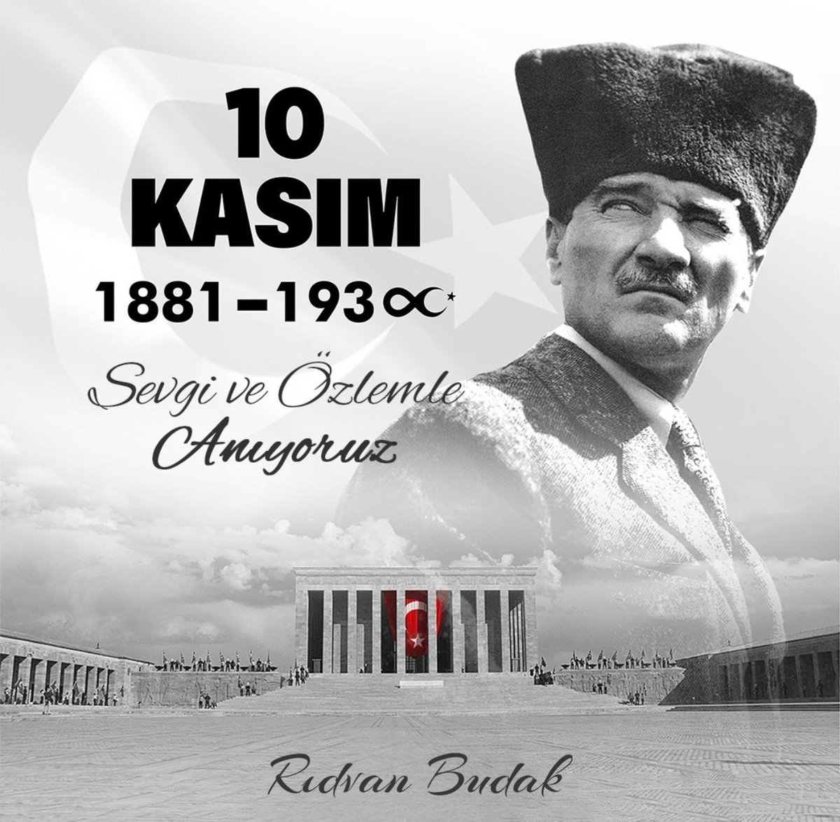 100. yılına büyük bir onur ve gururla ulaştığımız
Türkiye Cumhuriyeti kurucusu ve İstiklal Savaşımızın Başkumandanı Gazi Mustafa Kemal Atatürk'ü vefatının 85. yıl dönümünde minnet, saygı ve rahmetle anıyorum.
#10Kasım