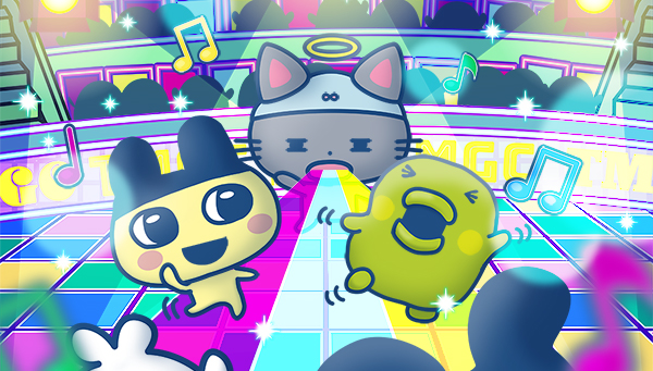 たまアリーナのダンスパーティーにニャンオェちゃんがやってきた